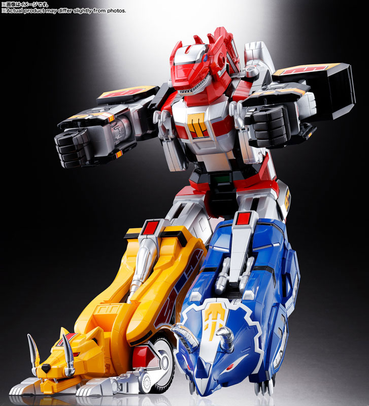 超合金魂 獣帝大獣神 GX-72 大獣神 ＆ GX-78 ドラゴンシーザー 『恐竜