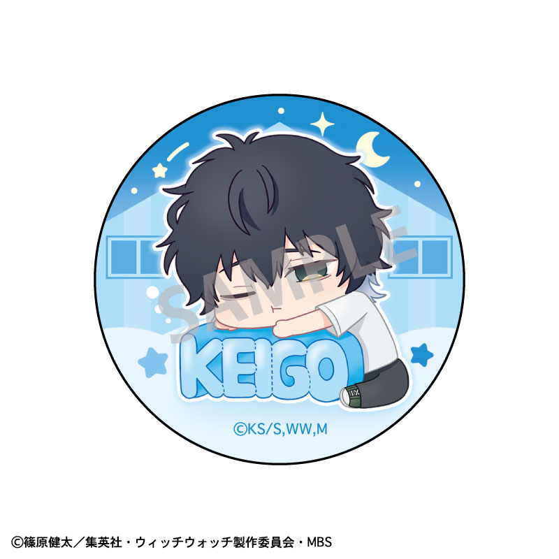 ウィッチウォッチ トレーディング缶バッジ ねむネーム 6個入りBOX