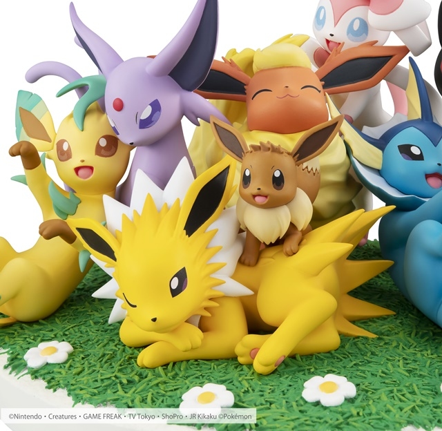 ポケモン』イーブイフレンズが9タイプ大集合でフィギュア化