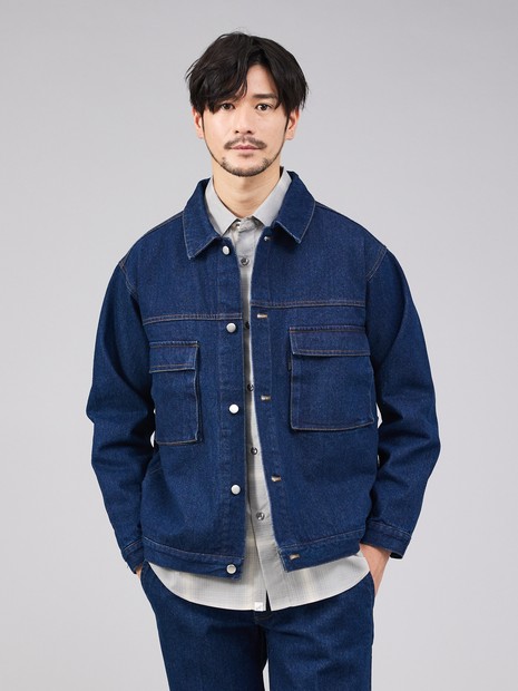 セットアップ対応】デニムトラッカージャケット｜OUTLET (MEN'S