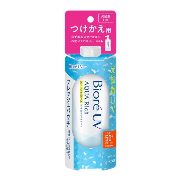 ビオレ UV アクアリッチ エッセンス フレッシュパウチ120g つけかえ