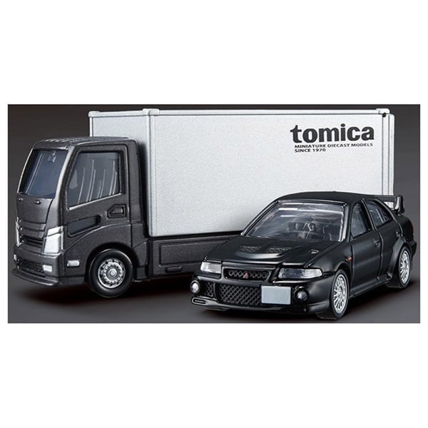 トミカプレミアム tomicaトランスポーター 三菱 ランサー