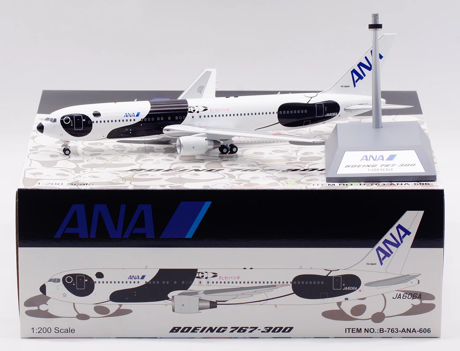 B-Models 1/200 全日空 ANA B767-300 JA606A B-Models 1/200 ANA
