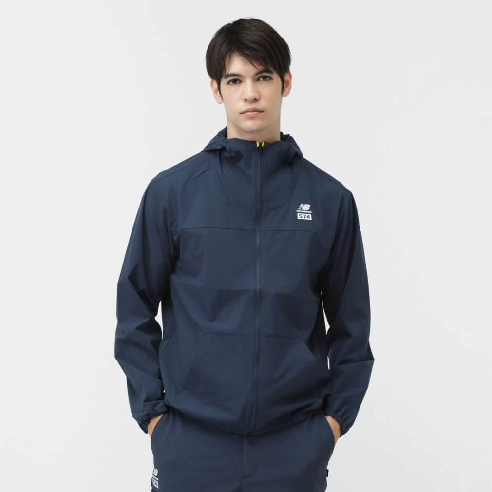 ニューバランス ゴルフウェア 長袖ウインドブレーカー 秋 冬 FULL ZIP