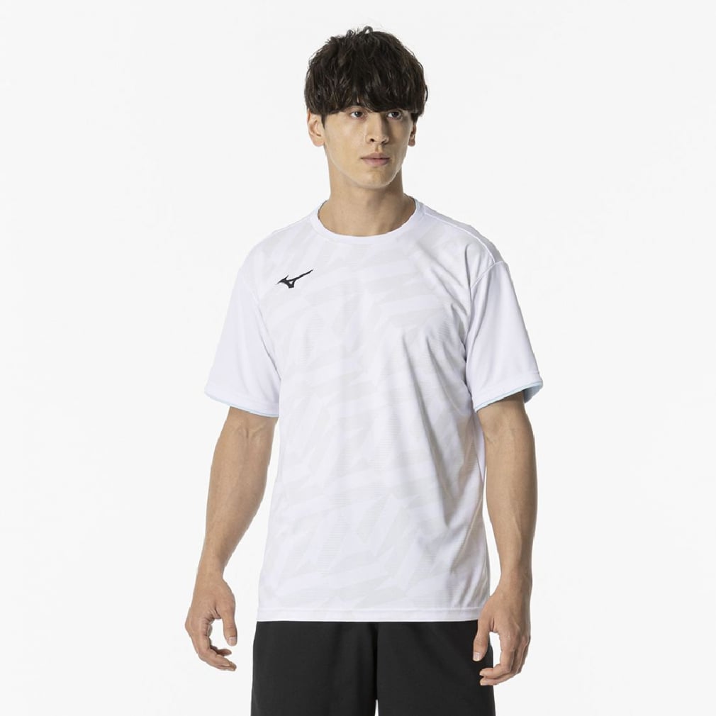ミズノ メンズ レディス テニス 半袖Tシャツ ゲームシャツ 62JAB028