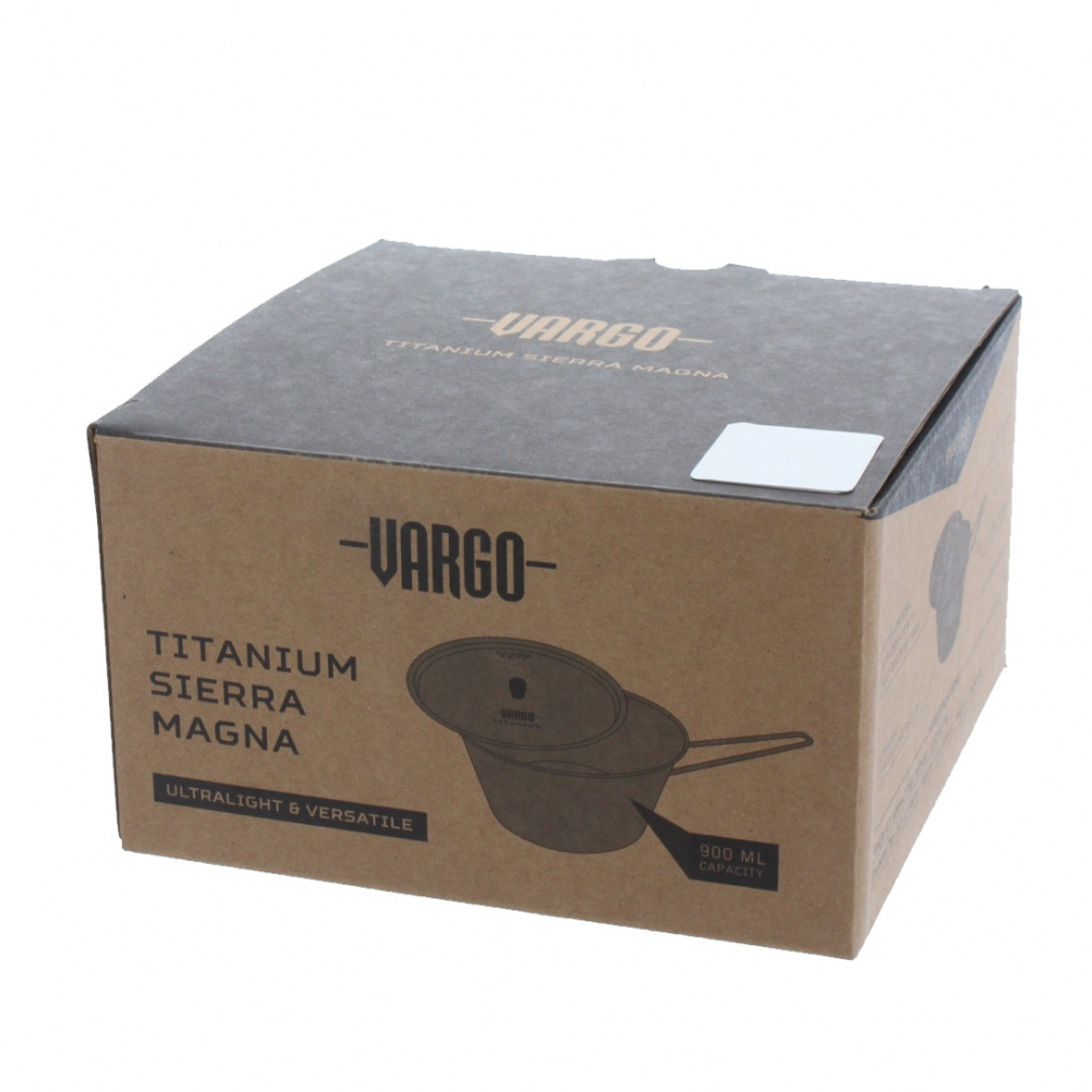バーゴ チタニウムシェラカップ マグナ 900ml T-310 キャンプ 食器