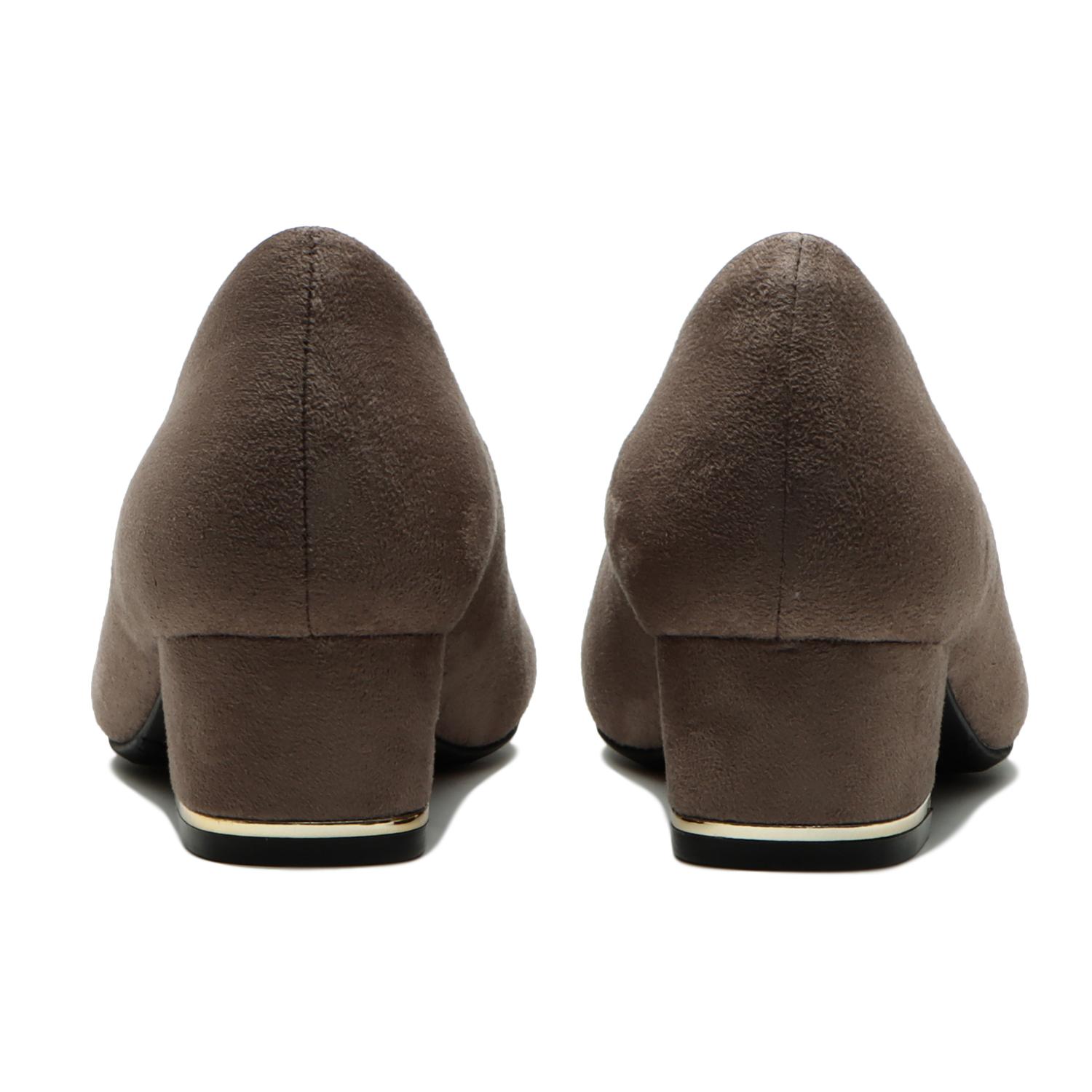 レディース 【NUOVO】 ヌオーヴォ FL PLATE HEEL 4 ラウンドトゥ