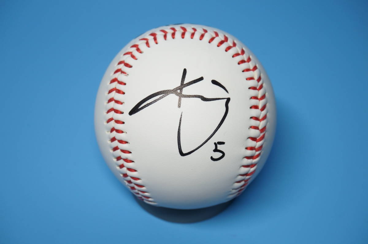 阪神タイガース 近本光司選手♯5 直筆サインボール NPB試合球2025年