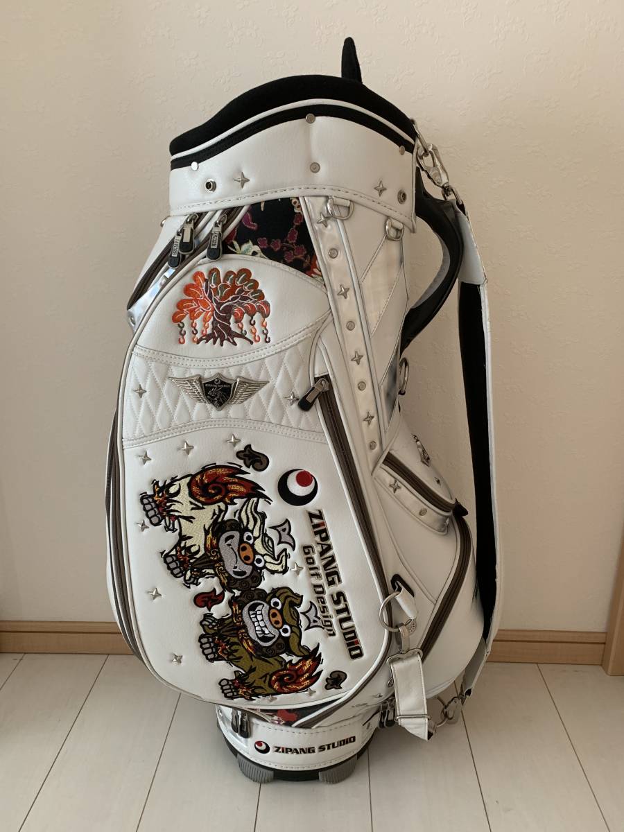 超希少 限定 琉球ゴルフ ジパングスタジオ キャディバッグ 超希少 限定