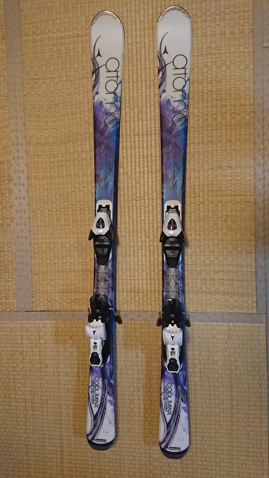 女性向け アトミック/ATOMIC COOL MINX 152cm / ストック ケース付き