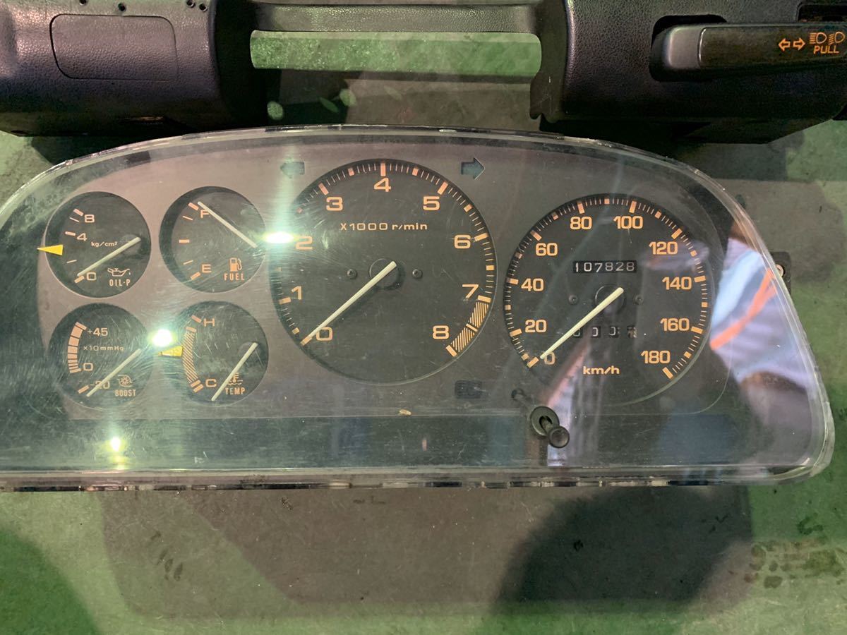 FC3S RX-7 メーター周り 純正スイッチ ヘッドライト ウィンカー FC3S