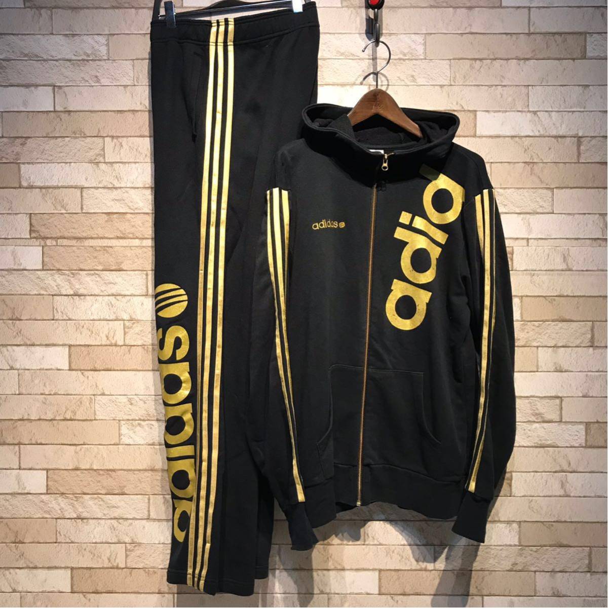 今だけ値下げ中]adidas ブラック ゴールド セットアップ アディダス