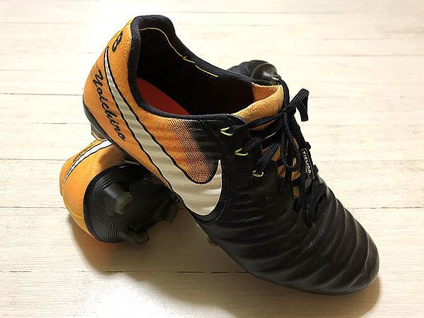 柿谷曜一朗直筆サイン入り実使用スパイク元日本代表セレッソ大阪刺繍入り