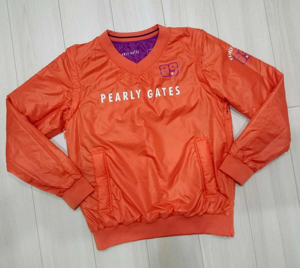 新品パーリーゲイツ リバーシブル 希少 パーリーゲイツ レディース