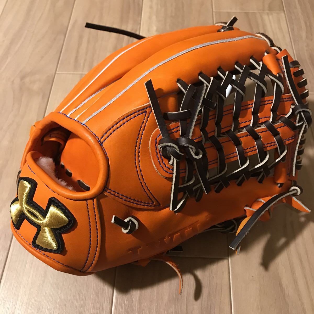 アンダーアーマー 硬式グローブ オレンジ松田モデル