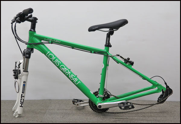 ルイガノLGS-ASM 27.5型 アルミ 21速 420mm MTB グリーン 2018 LOUIS
