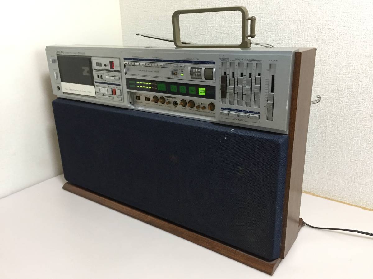 DIATONE Y-500 大型ラジカセ 三菱電機 通電OK レトロ 箱付き DIATONE Y