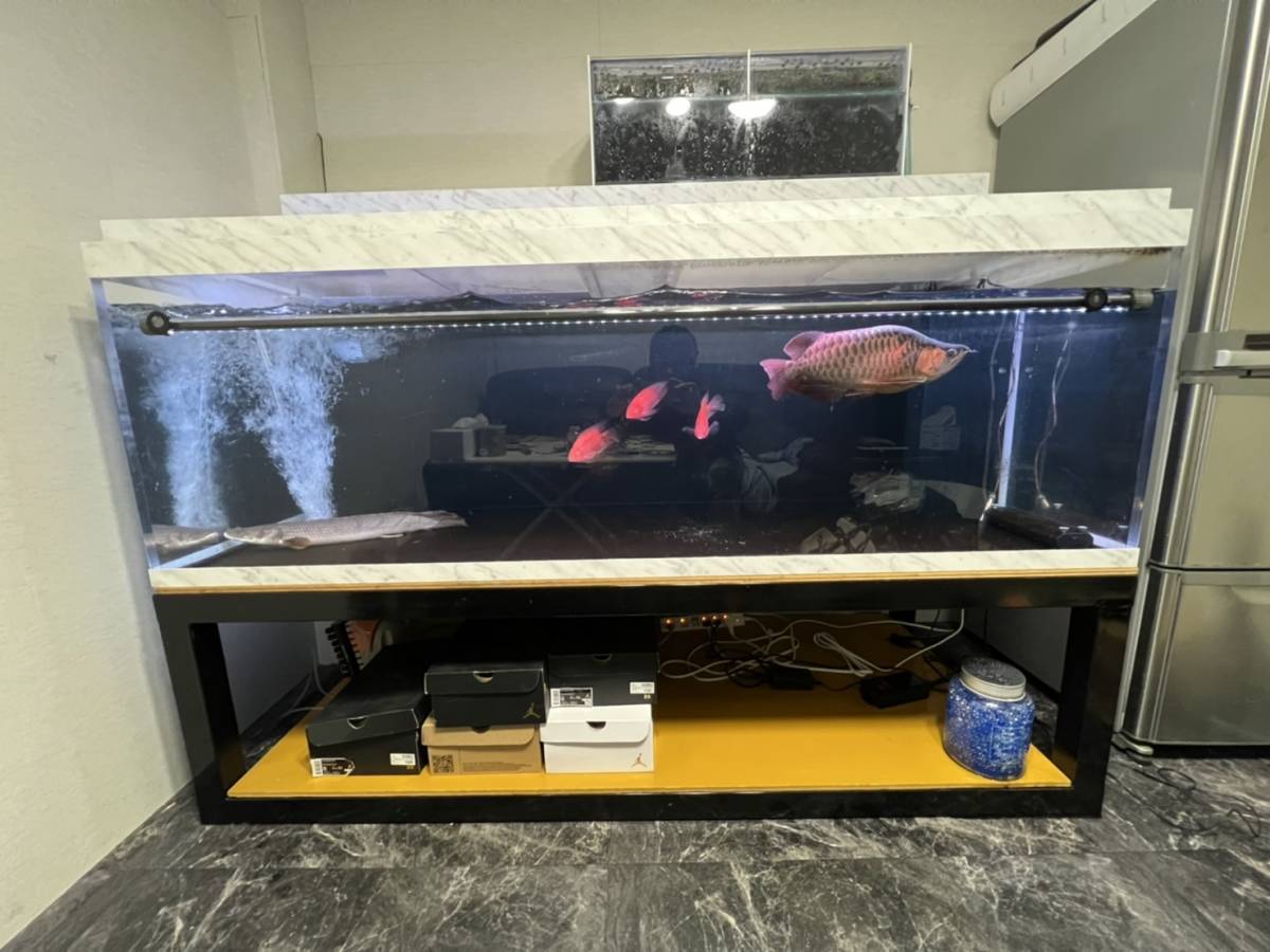 アクリル 水槽 1800 900 600 水槽のみ 発送の場合コメント アクリル