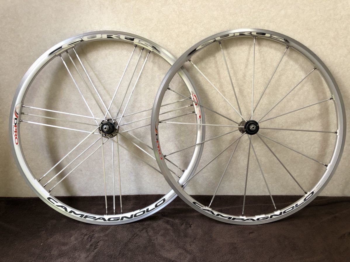 カンパニョーロ ユーラス C15 シマノフリー クリンチャー