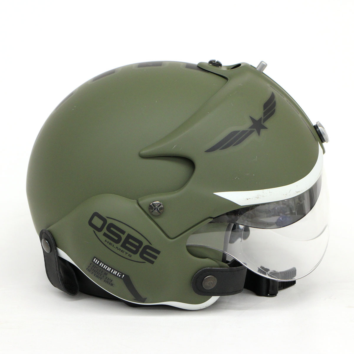 OSBE ジェットヘルメット 、空軍？自衛隊？ OSBE ジェットヘルメット