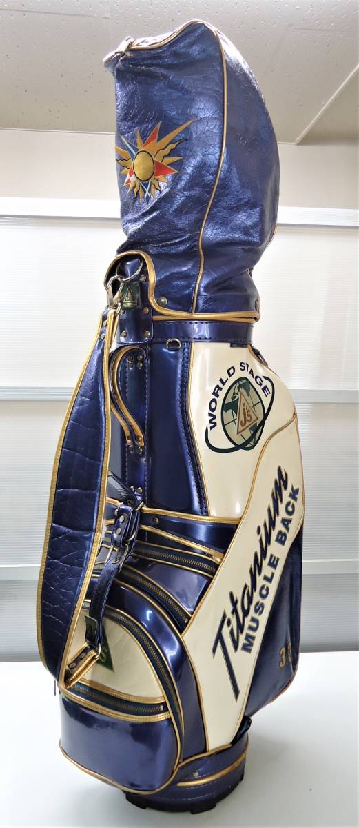 J's ジャンボ尾崎 90勝記念 キャディバッグ ゴルフバッグ ブリヂストン