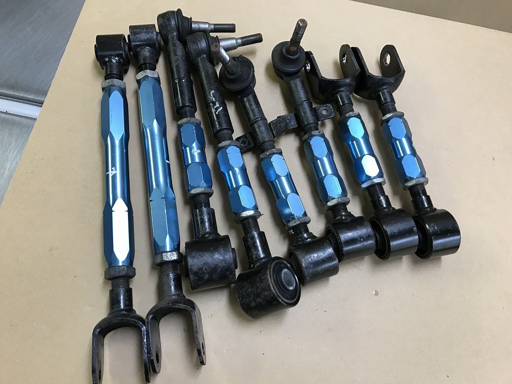 NAGISA AUTO リアアッパーアーム ナギサオート 4点アーム18.20.21