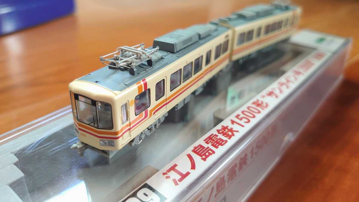 1/150 江ノ島電鉄 1500形 明治製菓号 2004 M車 NT47 MODEMO】江ノ島