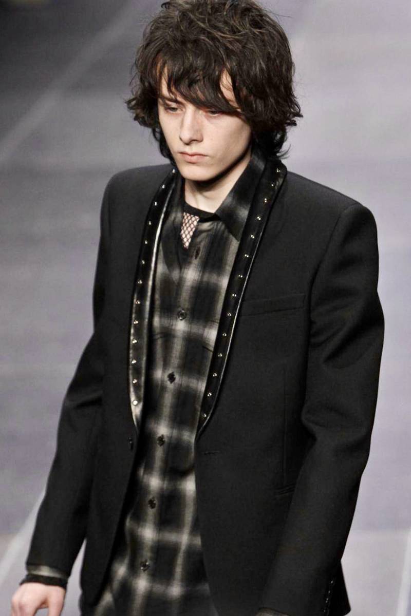 SAINT LAURENT サンローラン チェックシャツ エディ期 saint laurent