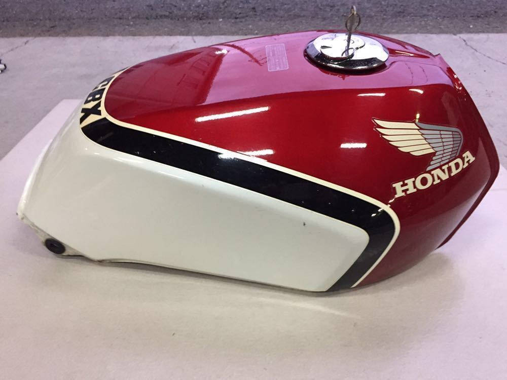 cbx400f タンク ジャンク品 HONDA CBX400F純正 赤タンク ジャンク品