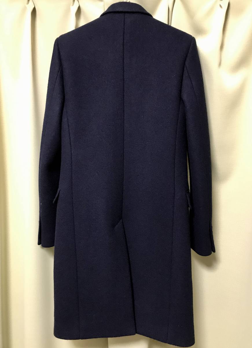 サンローランパリ エディスリマン 2013AW ダブルブレストチェスターコート
