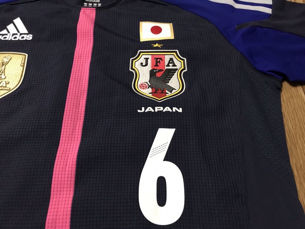 なでしこJAPAN2011年ワールドカップ優勝ワッペン入りアウェイ