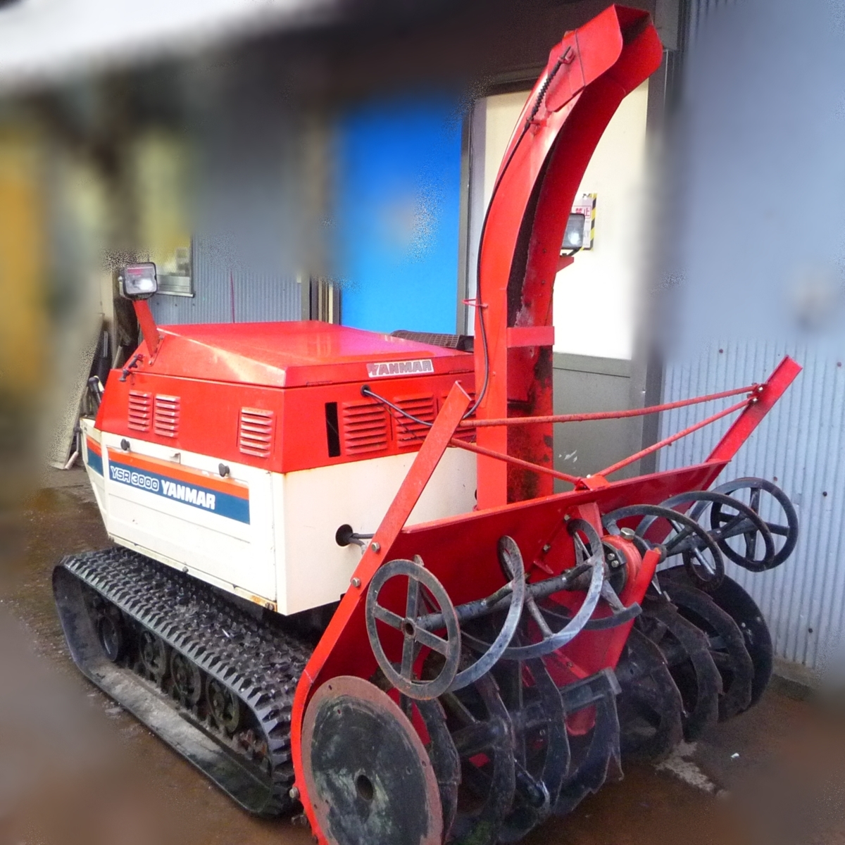 山形発 ヤンマー 除雪機 YSRA100 DX-E ディーゼル エンジン始動OK 売切