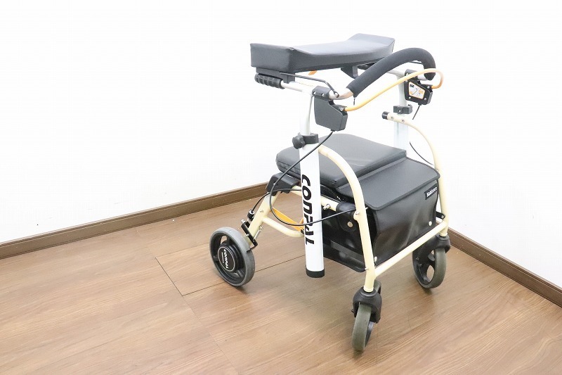 ナブテスコ CONPAL 抑速ブレーキ付き歩行車 歩行器 【公式通販】