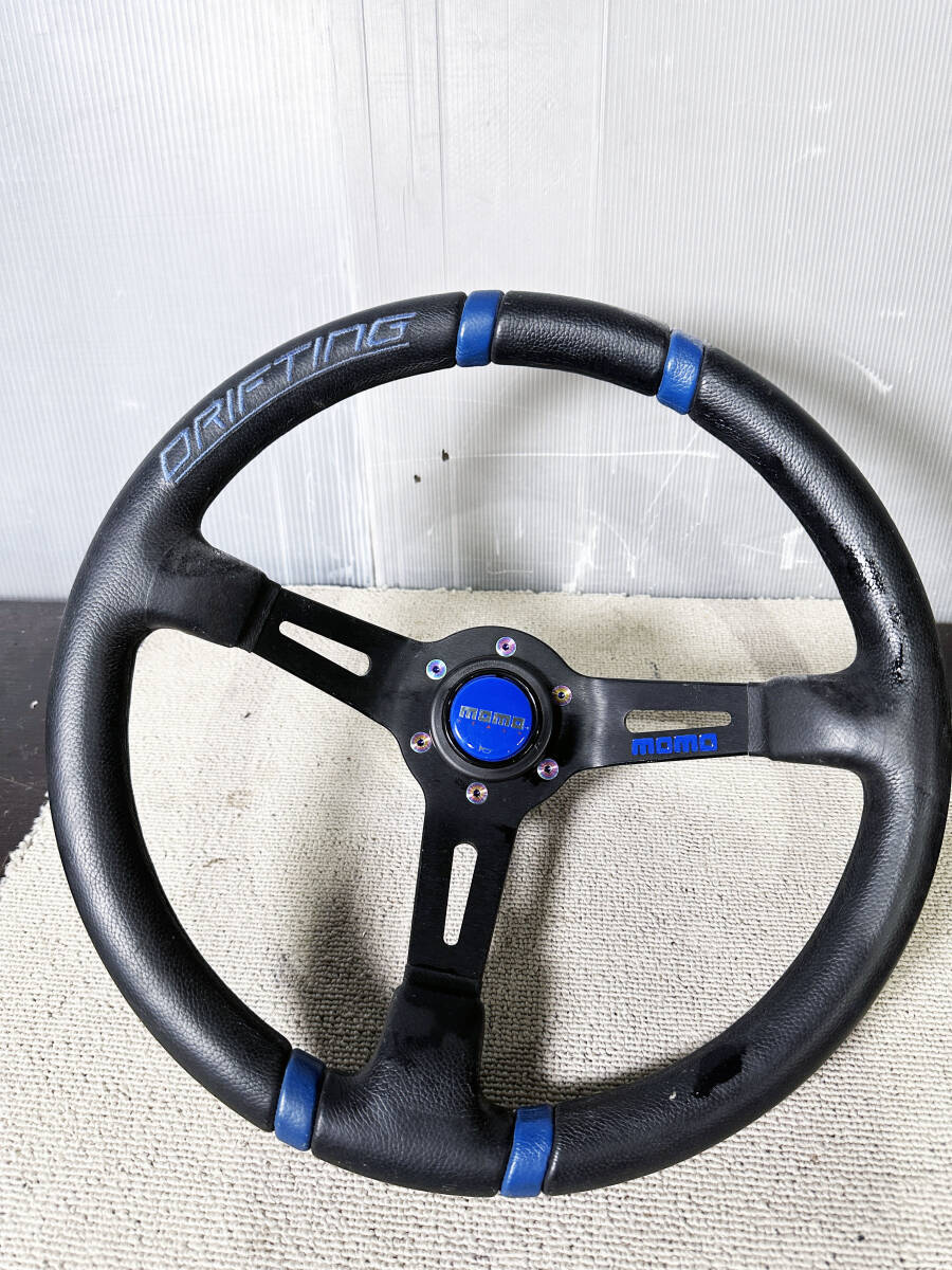 MOMO TYP V35 ステアリング KBA70063 3スポーク 350mm MOMO TYP V35