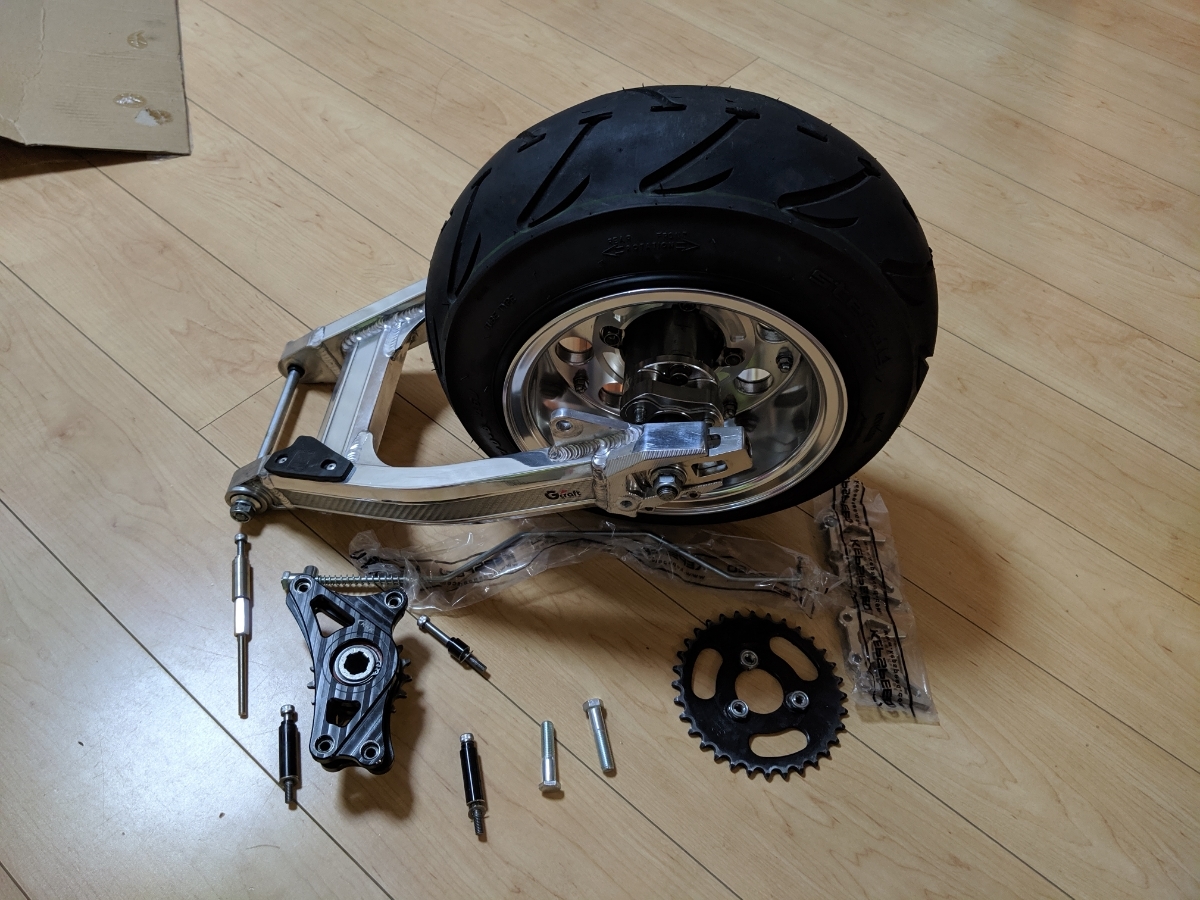 モンキー 38mm スプロケオフセット ゴリラ 7J 6J ワイド 太足 【公式通販】