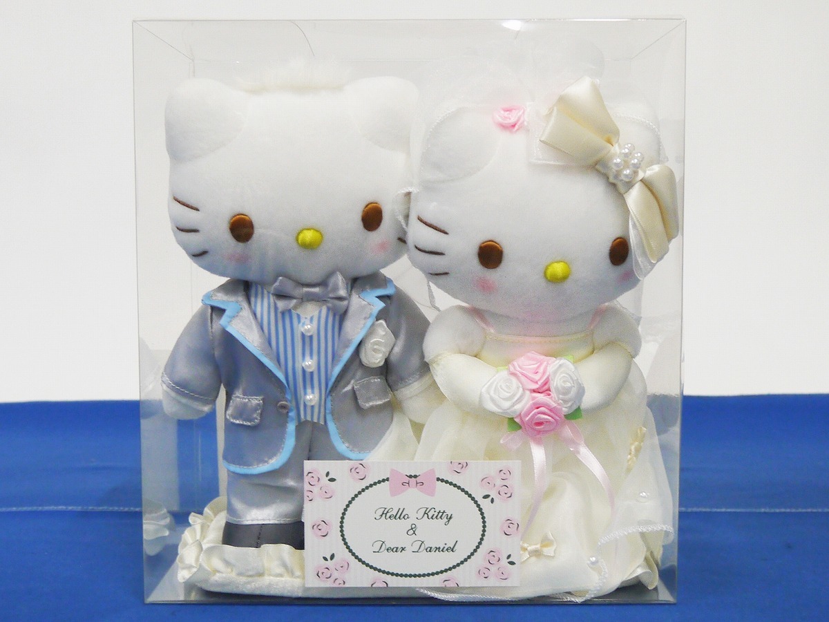 希少レア‼️ハローキティ ウェディング ダニエル結婚式 ぬいぐるみ