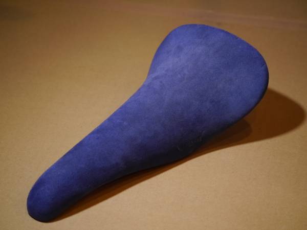 藤田 FUJITA サドル エクセーヌ CONPY スエード ブルー 藤田 FUJITA