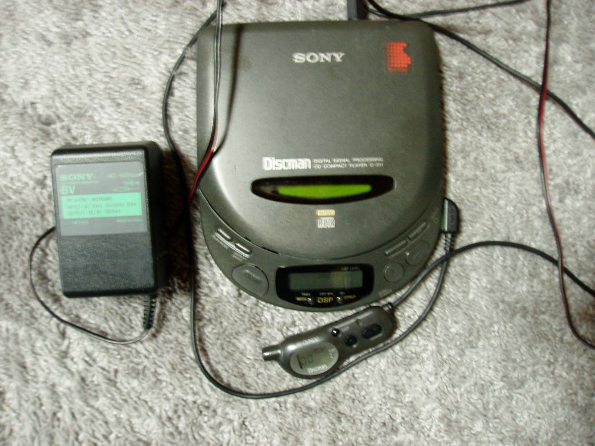SONY Discman ポータブルCDプレーヤー D-350 ジャンク品 【公式通販】