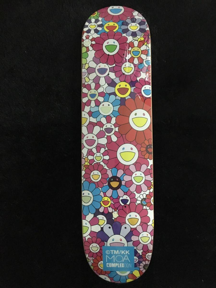 村上隆 Multi Flower 8.0 Skate Deck/Red 村上隆 Multi Flower 8.0