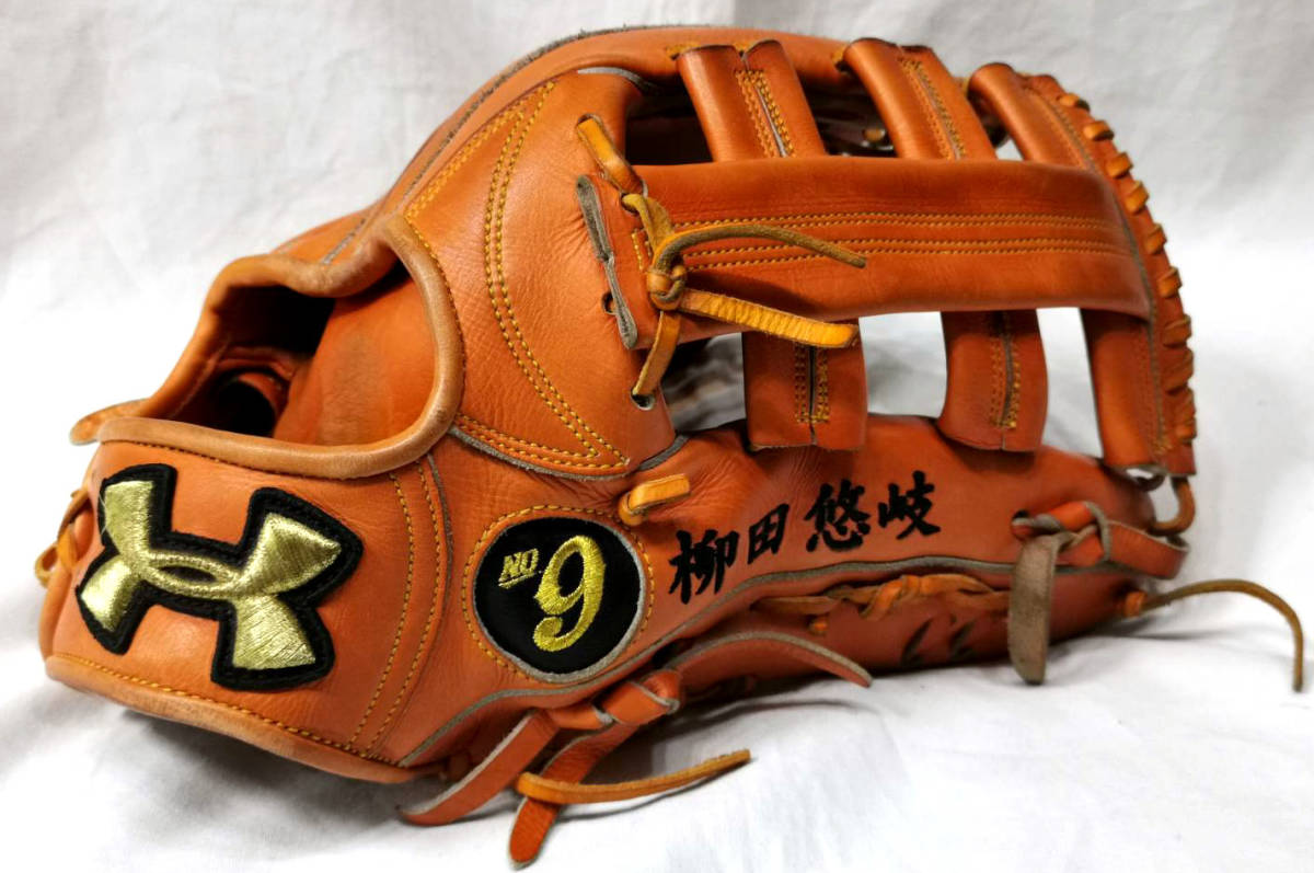 アンダーアーマー 硬式グローブ 外野 ホークス 柳田悠岐 野球 アンダー