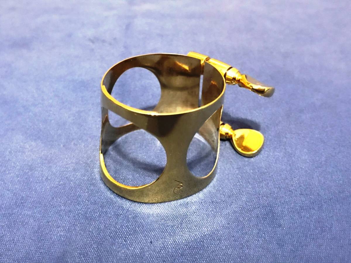 みぃ モモリガ クラリネットリガチャー PG タテ 洋白 ウサギ ハート