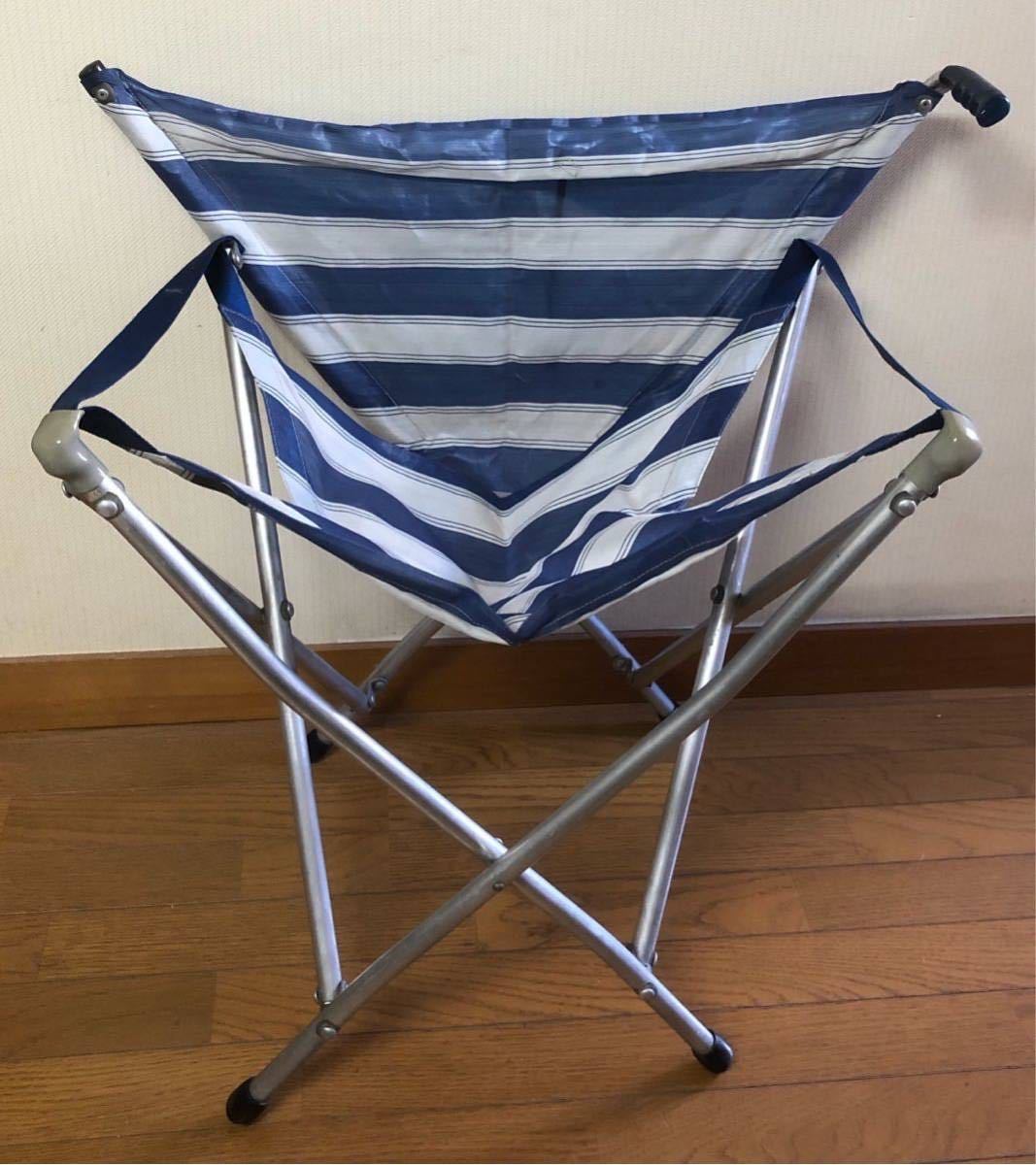 ガダバウトチェア青×白ストライプ ガダバウトチェア青×白ストライプ