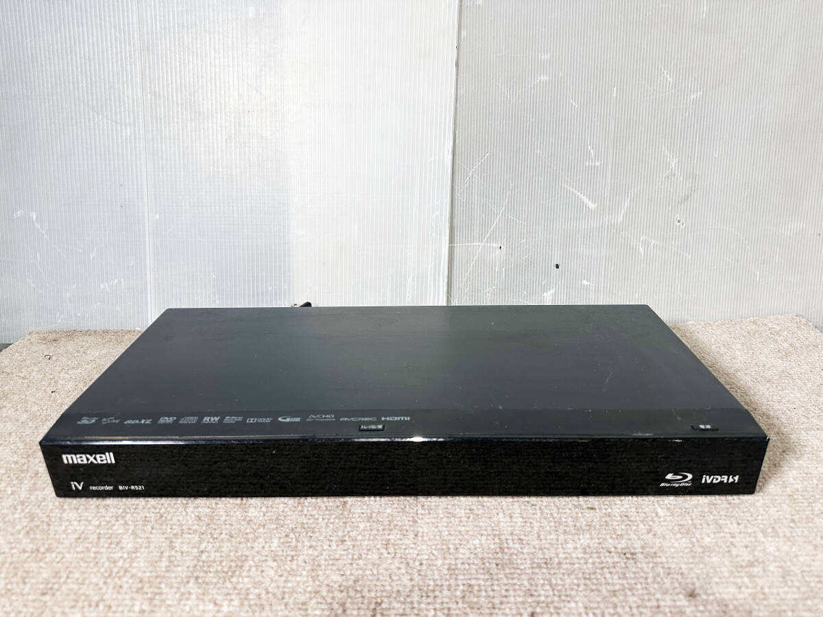 maxell BIV-R521 iVDR ブルーレイレコーダー マクセル BIV-R521 HDD
