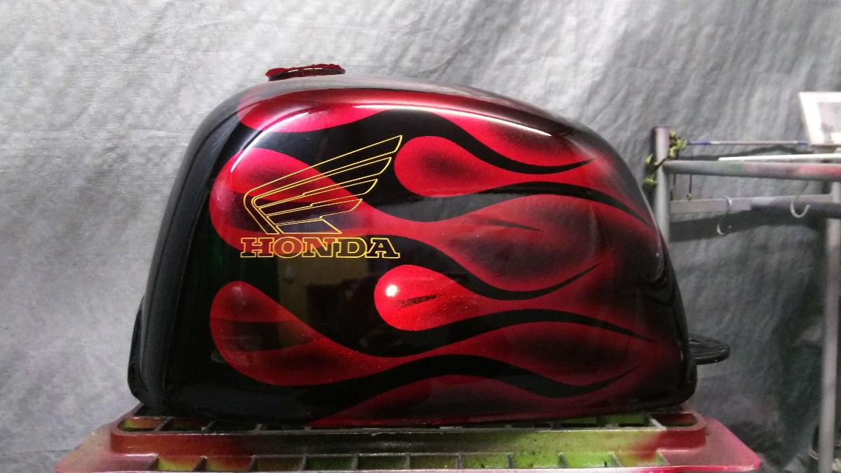 新品】新品ゴリラカスタムペイントタンクz50jab27キャンディレッド