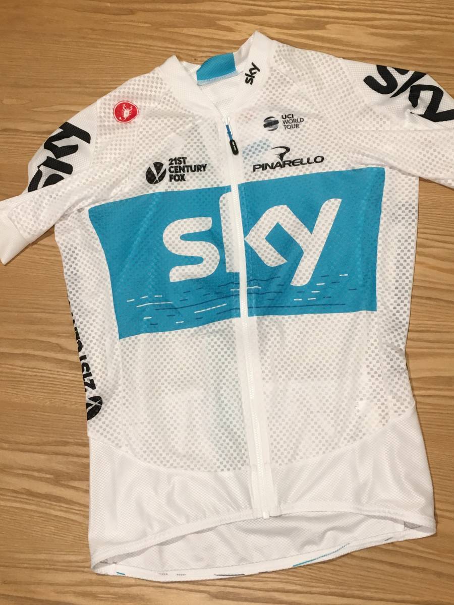 カステリ チームSKY TEAMSky CASTELLI サイクルジャージ サイクル