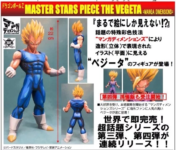 SMSP国内正規品D賞ベジータ マンガディメンションズ孫悟空 2体