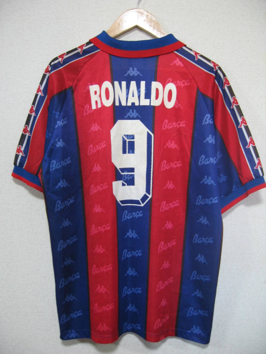 96-97 FCバルセロナ RONALDO ロナウド #9 Kappa カッパ ユニフォーム