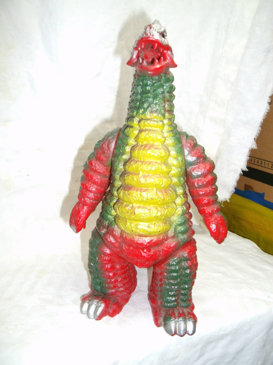 無版権レッドキングソフビグレートザウルスシリーズ風マルサンブルマァク