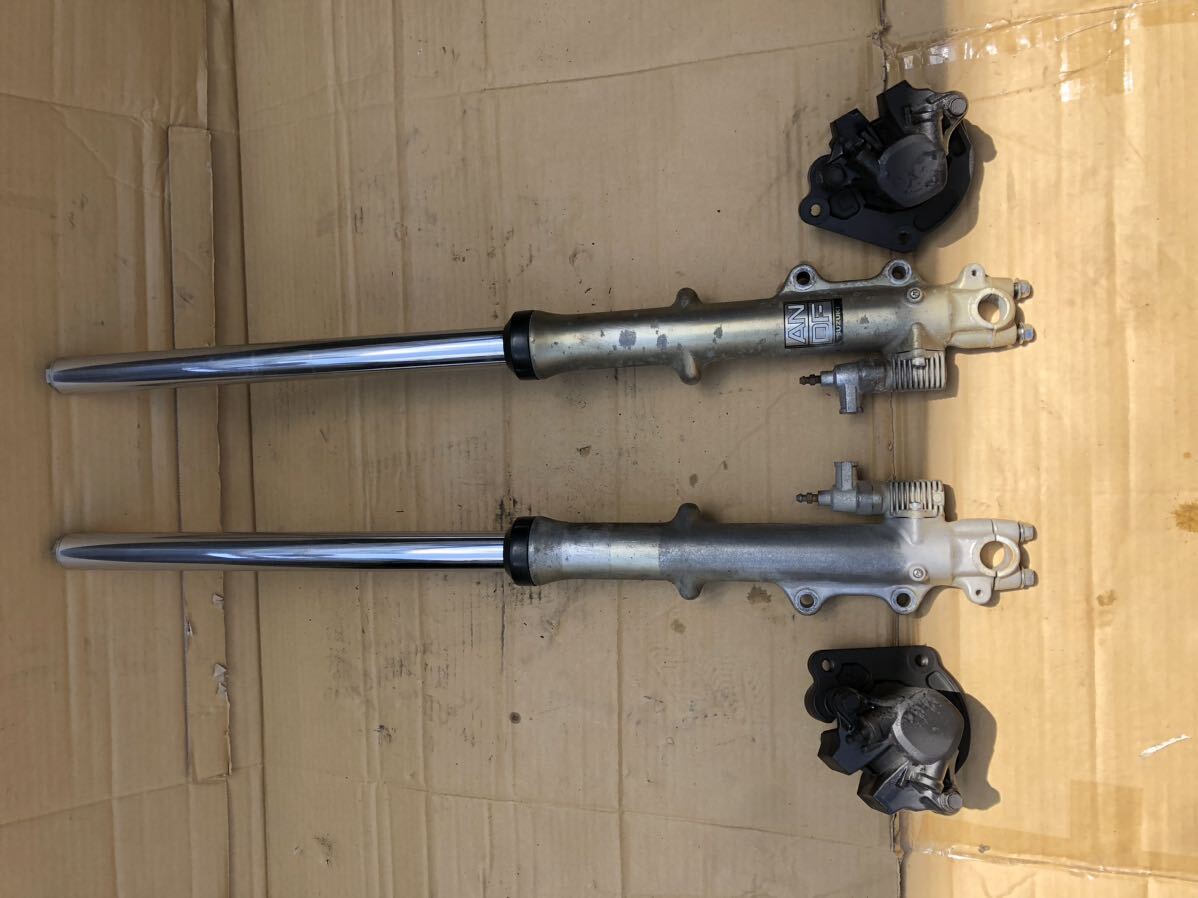 gs400 gt gsx 純正 ダブルアンチ フロントフォーク 35パイ やや傷や