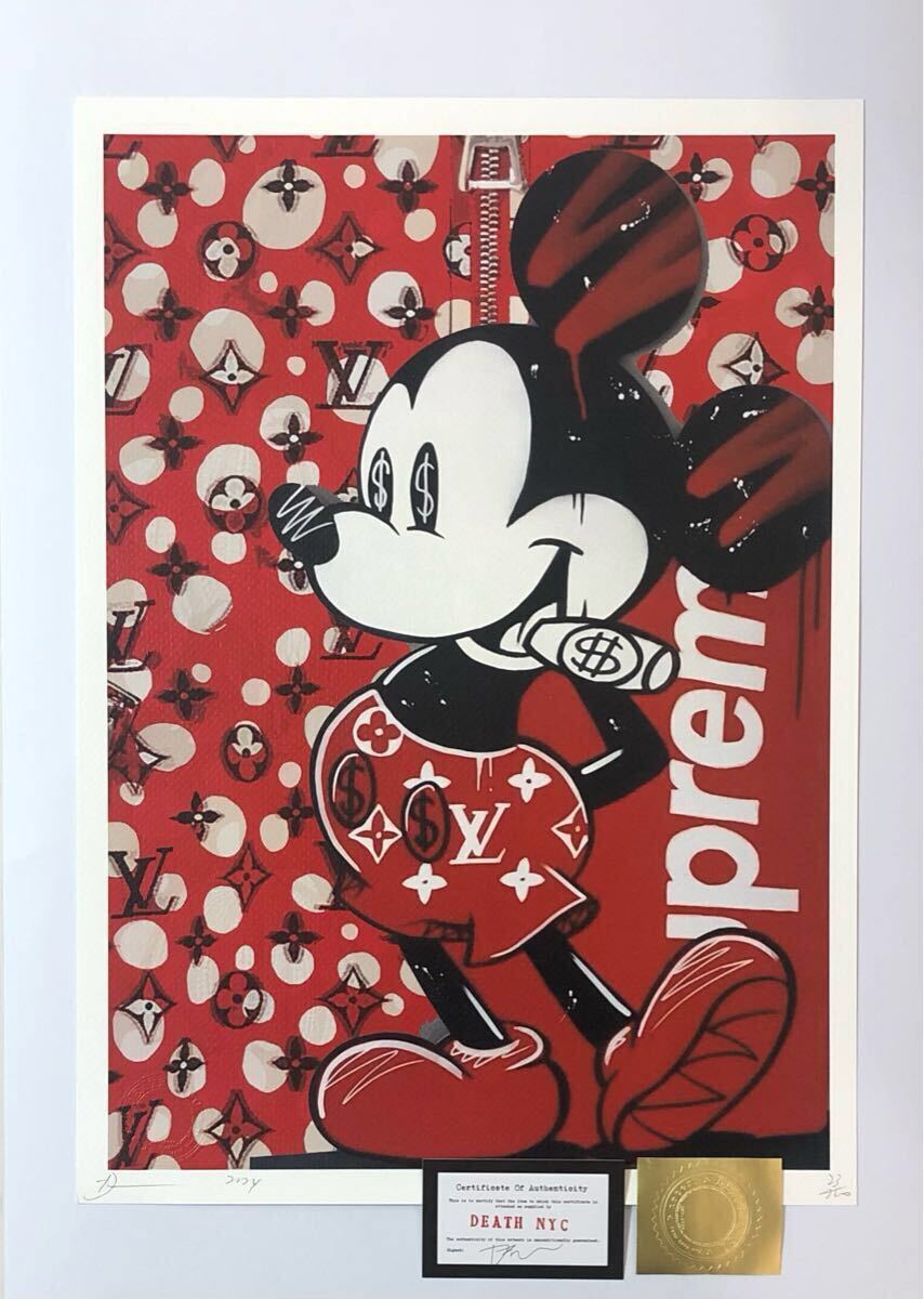 DEATH NYC ミッキーマウス DEATH NYCミッキーマウス LOUISVUITTON